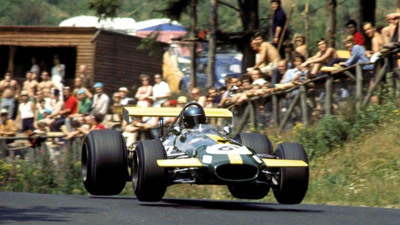 Ickx at the 1969 German GP