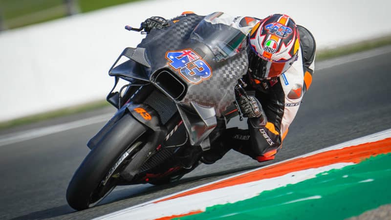 Jack-Miller-2023-KTM-MotoGP-rider-Valencia-testing