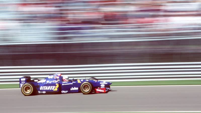 Ligier of Martin Brundle in the 1995 Canadian GP