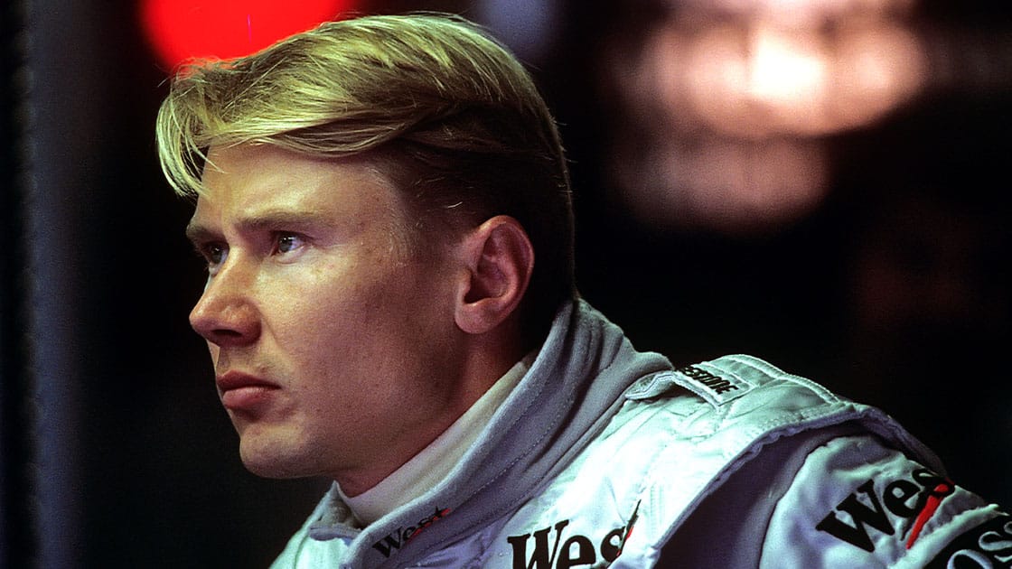 McLaren F1 driver Mika Hakkinen