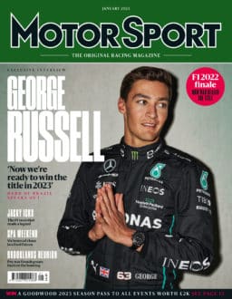 Product image for January 2022 | George Russell | Motor Sport Magazine