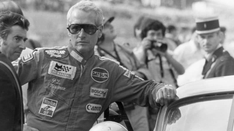 Paul Newman at Le Mans in 1979
