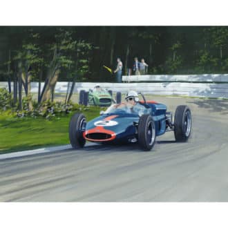Product image for Roy Salvadori | Cooper-Climax | 1961 London Trophy | Martin Tomlinson | Limited Edition Print