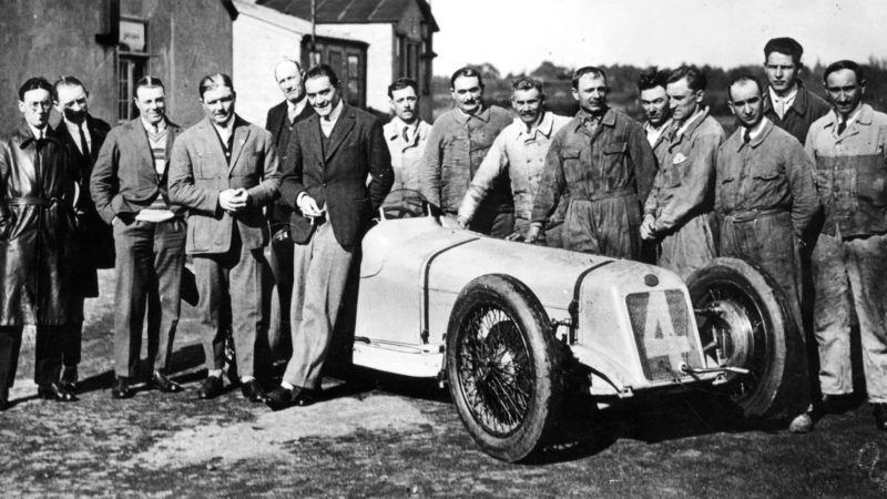 drivers and mechanics in 1927
