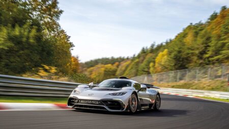 Mercedes AMG One cuts 8sec off Nürburgring lap record