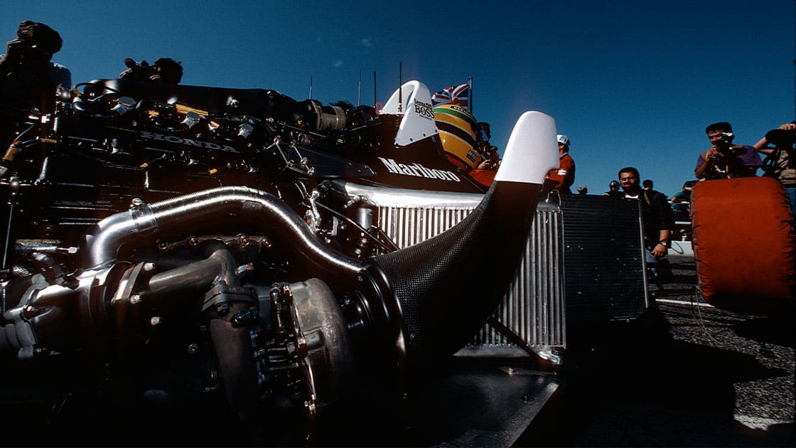 2 Ayrton Senna McLaren F1 driver 1988 French GP