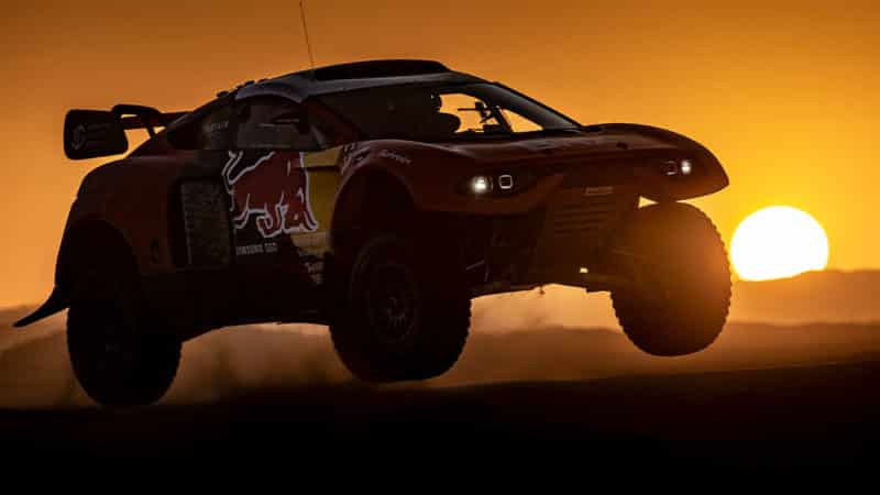 4 Prodrive rally driver Sébastien Loeb at the 2022 Dakar Rally