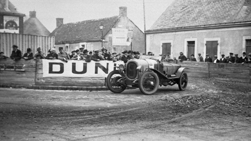 Chenard & Walcker of André Lagache and René Leonard on their way to winning Le Mans in 1923
