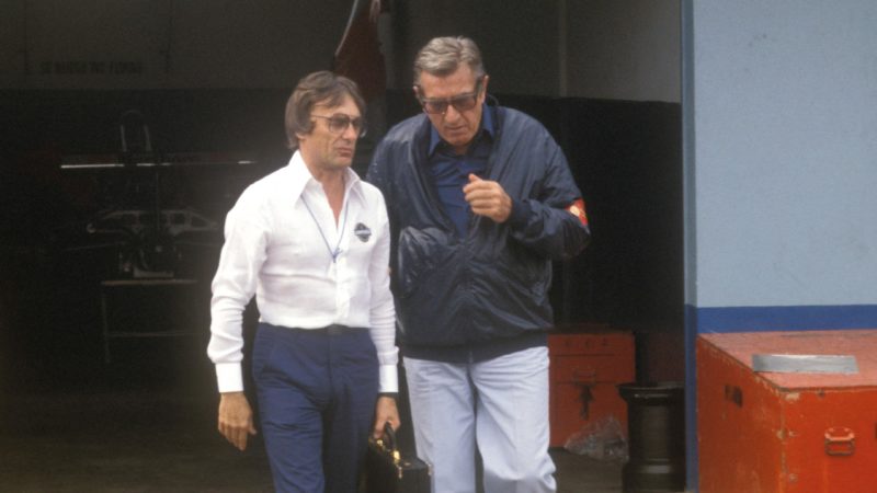 Ecclestone and Jean-Marie Balestre, 1981