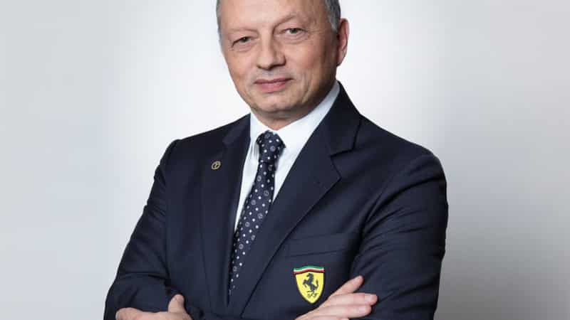 Ferrari F1 team boss Frederic Vasseur