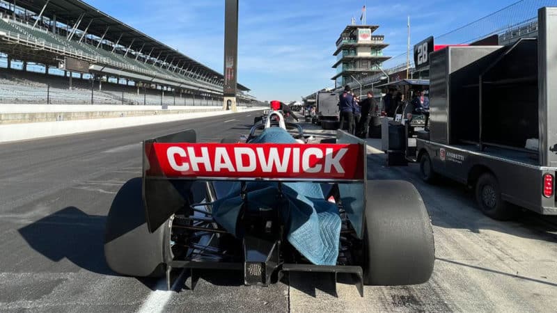 Jamie Chadwick Indy Lights testing 4