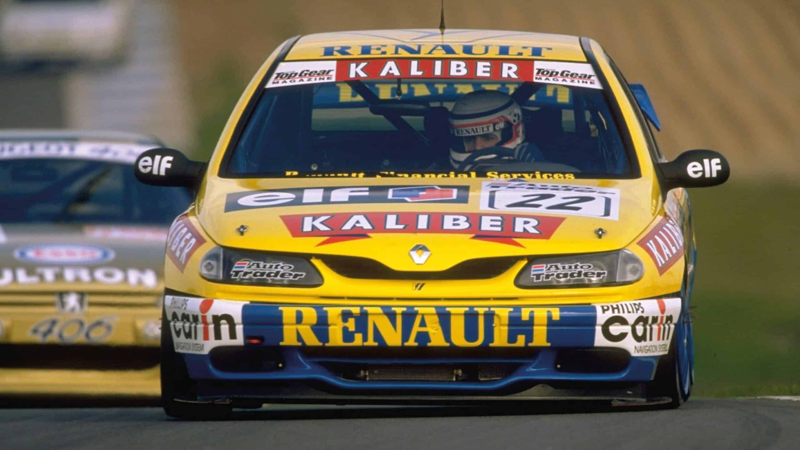 Jason Plato driving Laguna