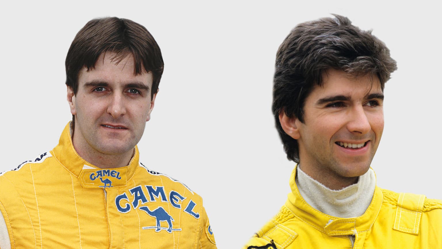 Martin Donnelly and Damon Hill