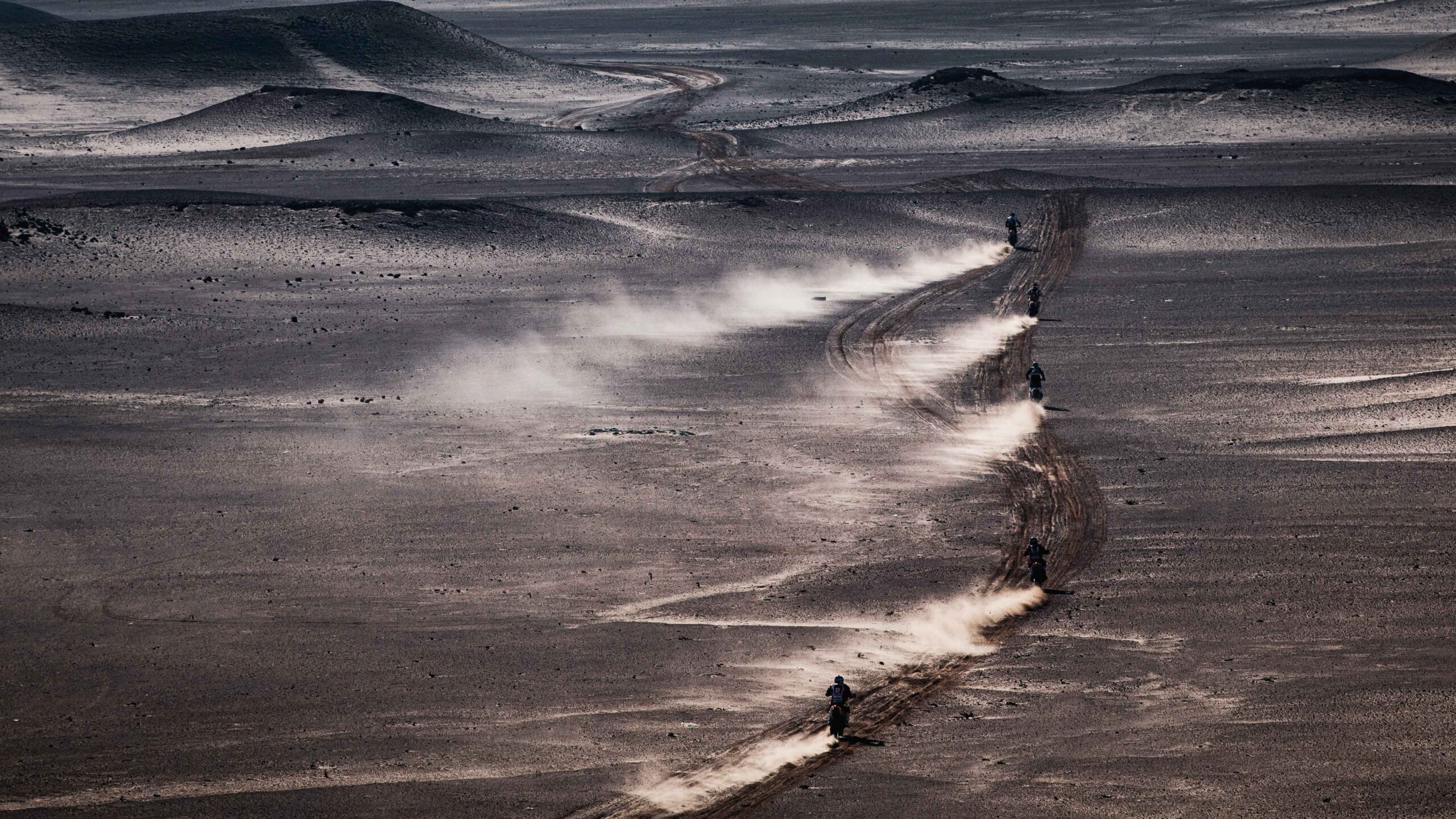 Saudi Arabia riders in the Dakar