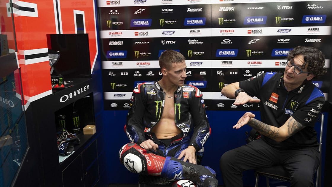 Yamaha MotoGP rider Fabio Quartararo
