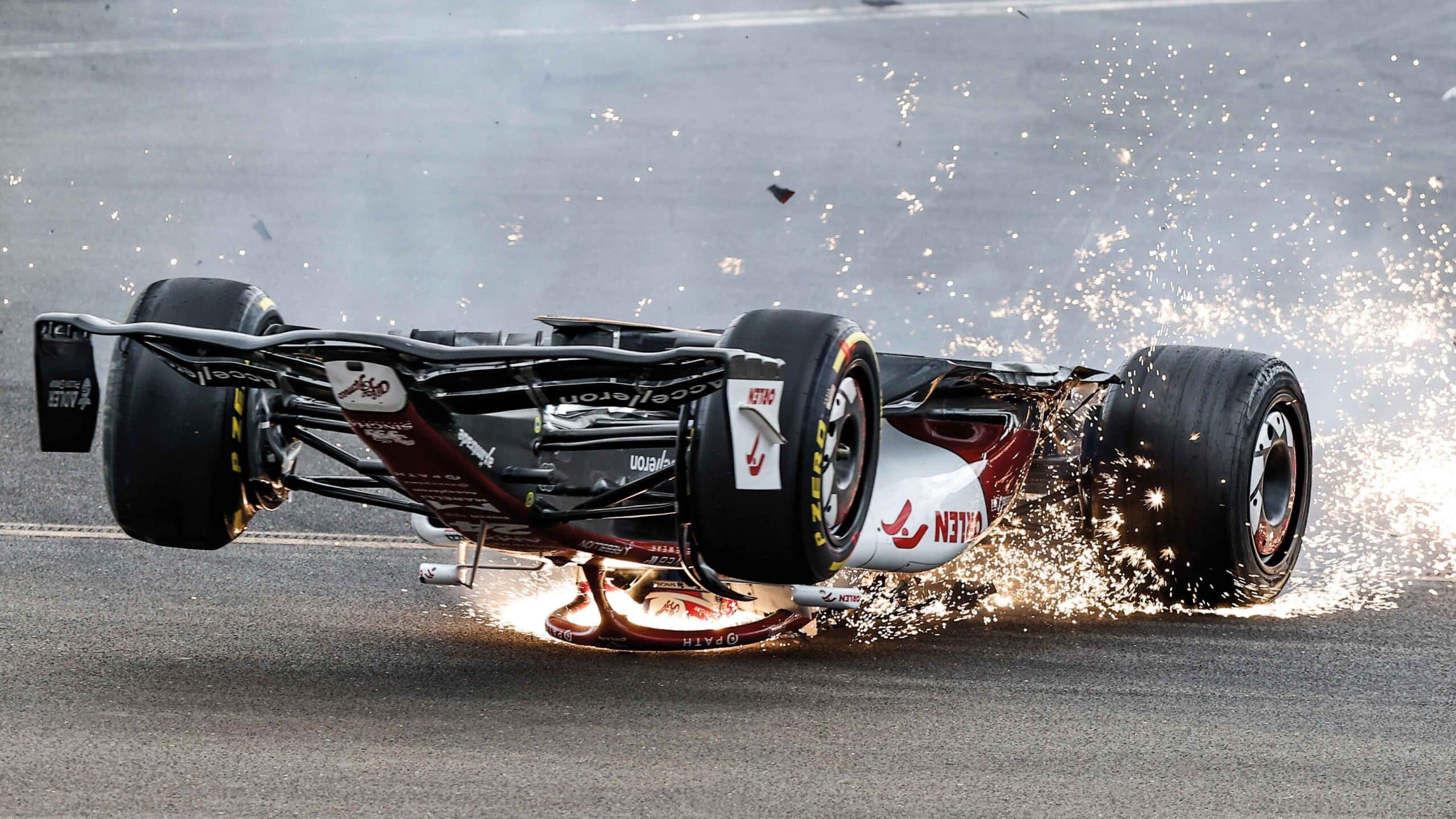 Zhou Guanyu Crash