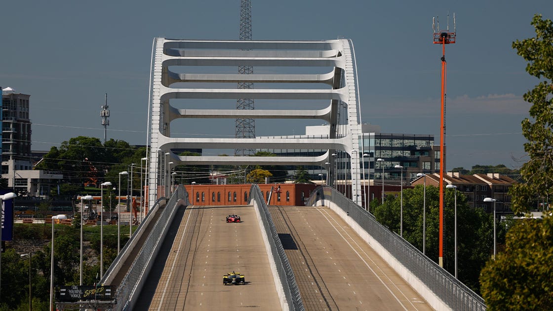 2022 IndyCar Nashville race