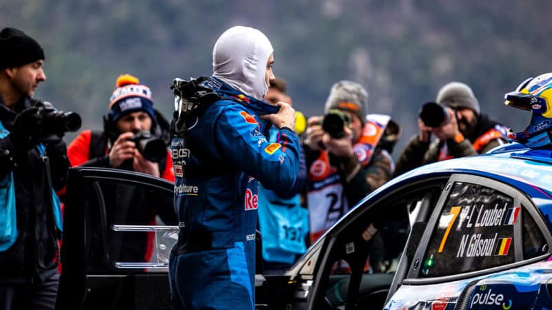3 Loubet M-Sport Ford WRC driver Monte Carlo Rally 2023