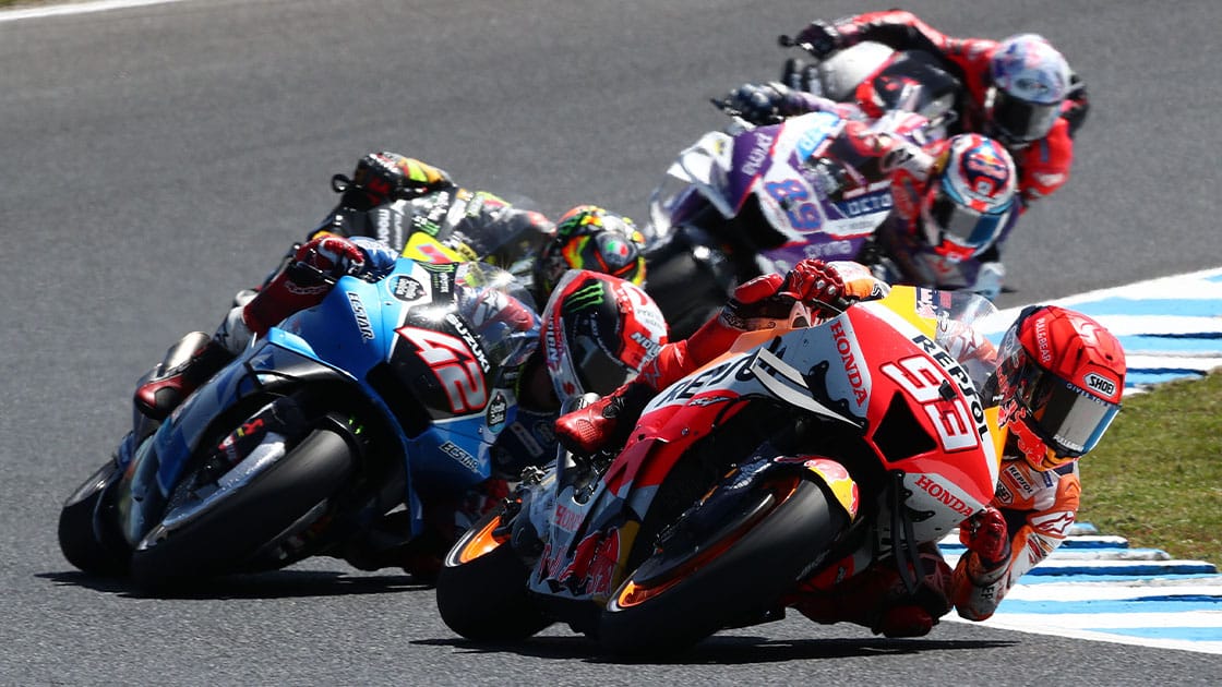 4 Marc Marquez Honda MotoGP rider 2022