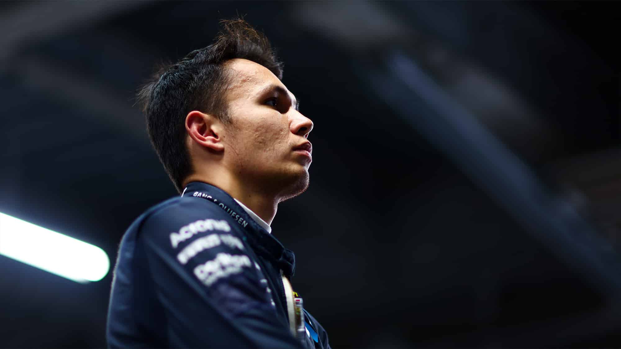 Alex Albon portrait