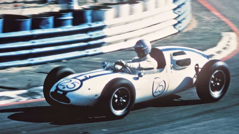 Denny Hulme in an F2 Cooper