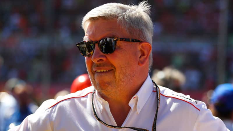 F1 tech director ROss Brawn at the 2022 Italian GP