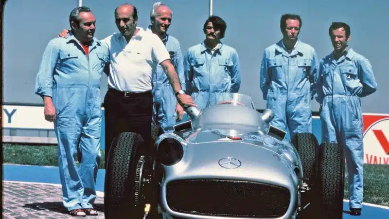 Fangio's racing crew