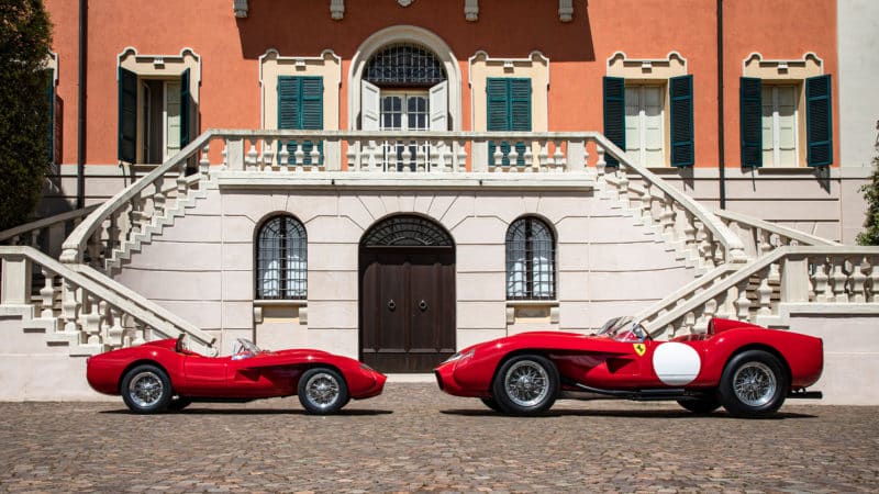 Ferrari Testa Rossa with Little Car Company model
