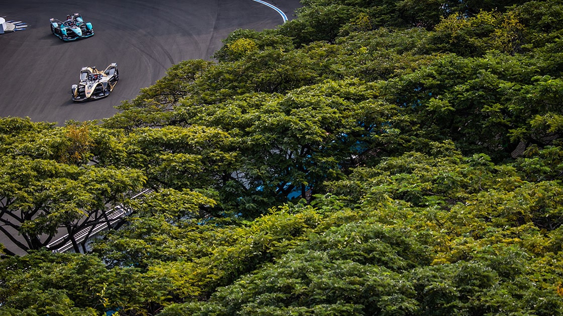 Formula E race Indonesia E-Prix Jean-Eric Vergne