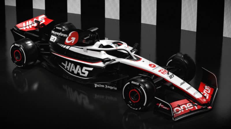 Haas 2023 F1 car 1