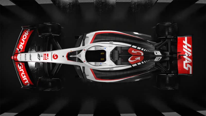Haas 2023 F1 car 2