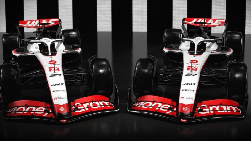 Haas 2023 F1 car 8