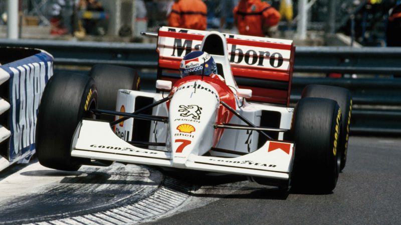 Häkkinen in McLaren’s at Monaco