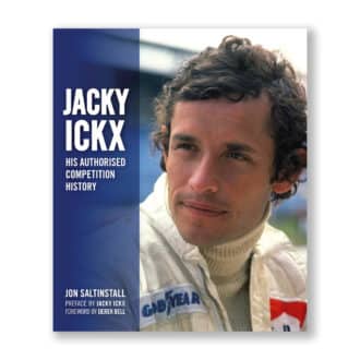 Product image for Jacky Ickx- His Authorised Competition History (Signed by Jon Saltinsall)