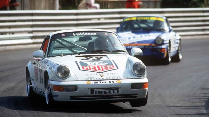 Jo Ramirez in the Porsche Supercup