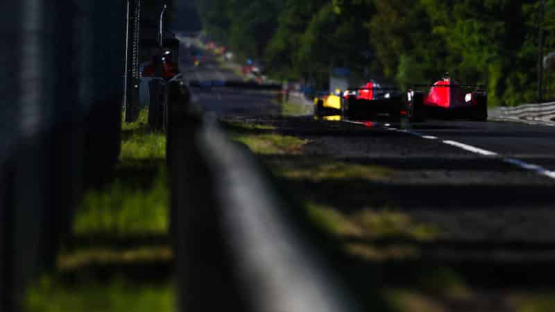 Le Mans 2022 La Sarthe LMP2 cars battle