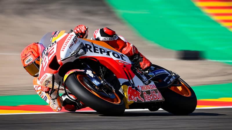 Marc Marquez Honda MotoGP rider 2022 Spanish GP