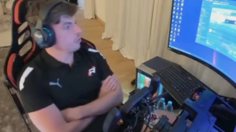 Max Verstappen stream after quitting 2023 Virtual Le Mans race