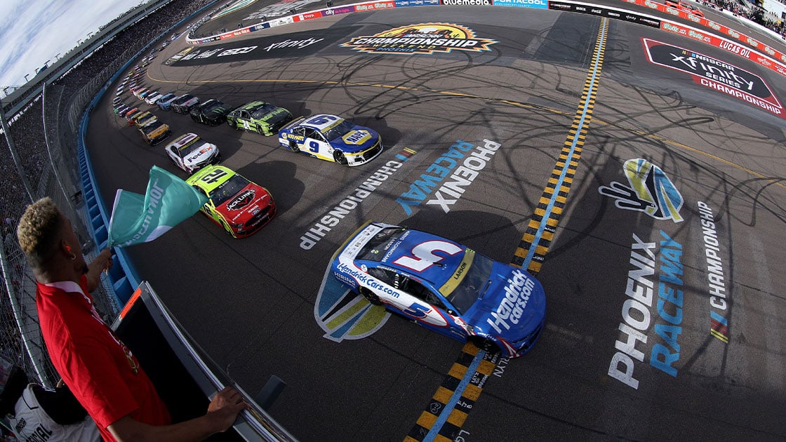 NASCAR finish at Phoenix Arizone in 2022