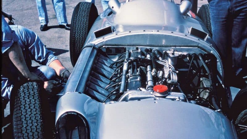 The Mercedes W196 engine