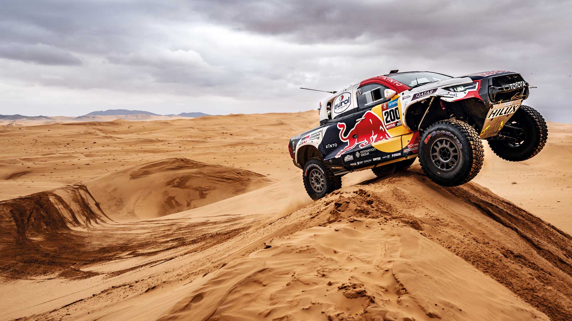 Toyota Gazoo driven by Al-Attiyah