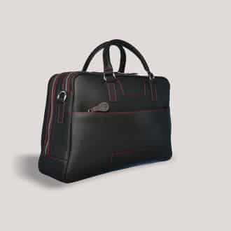 Product image for Racing Red GTO Twin Briefcase 'Leather Handles'