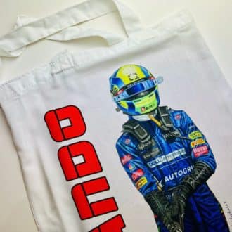 Product image for Lando Norris Tote Bag by Kevin McNicholas