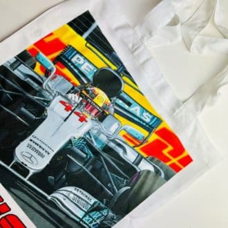 Product image for Lewis Hamilton 'Lionheart' Tote Bag