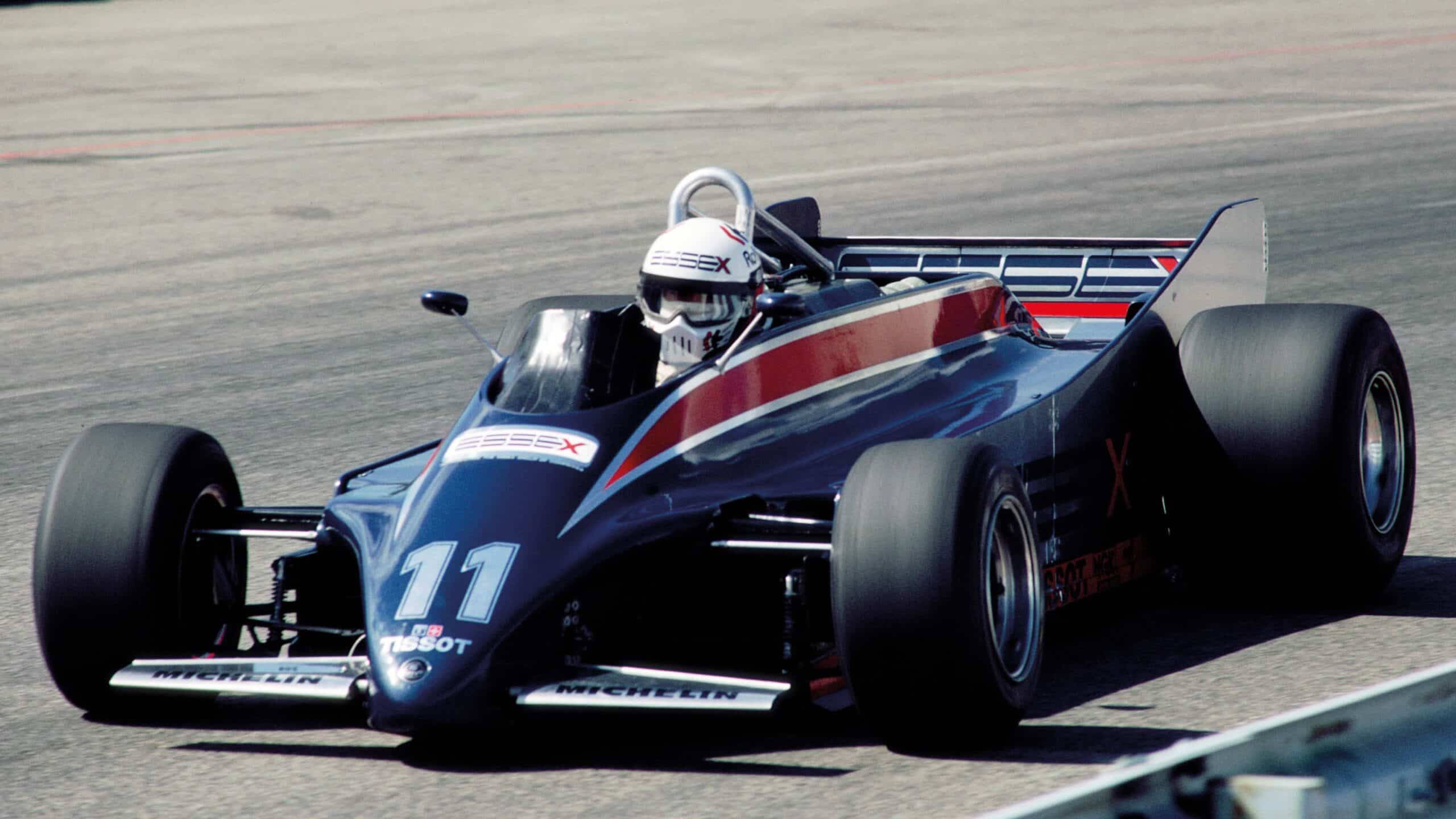 11 Essex livery on track