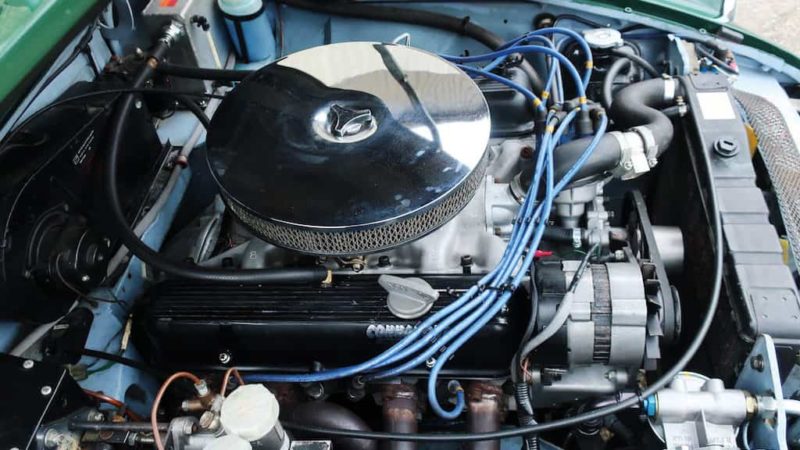1972 MGB GT V8 engine