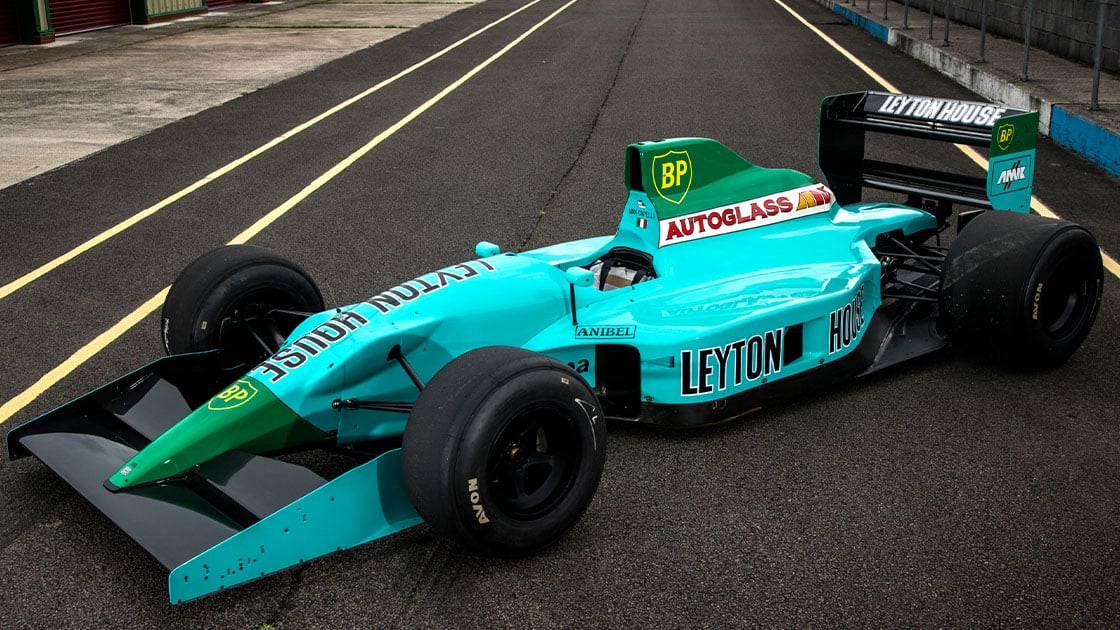 2 Leyton House CG901B f1 car