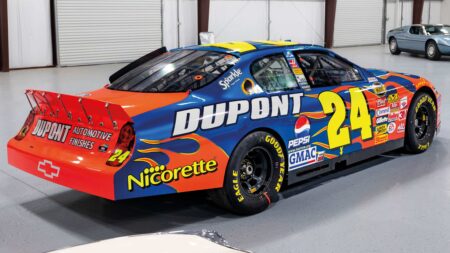 Jeff Gordon NASCAR goes up for auction