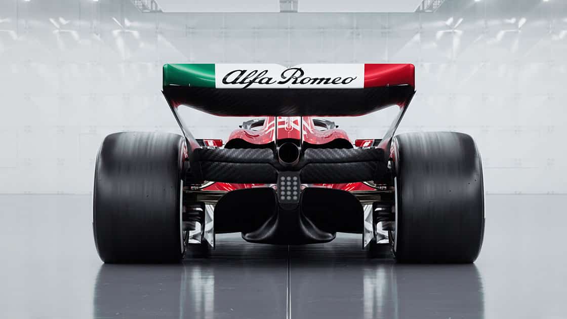 3 2023 Alfa Romeo Formula 1 car