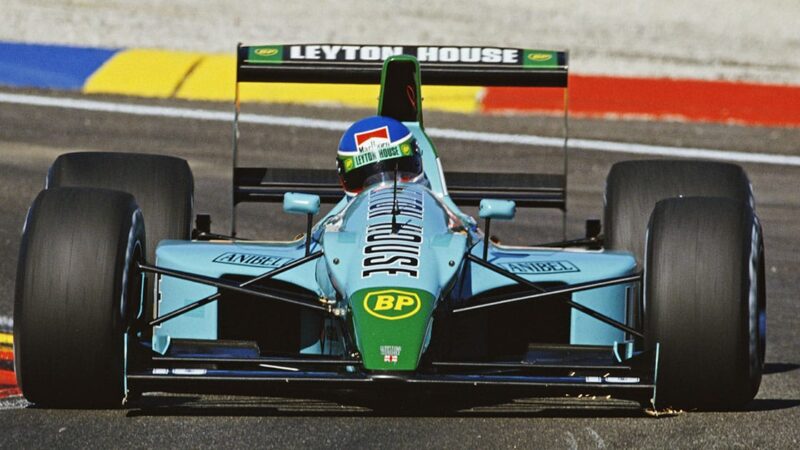 4 Paul Ricard 1990 French GP Leyton House CG901B f1 car